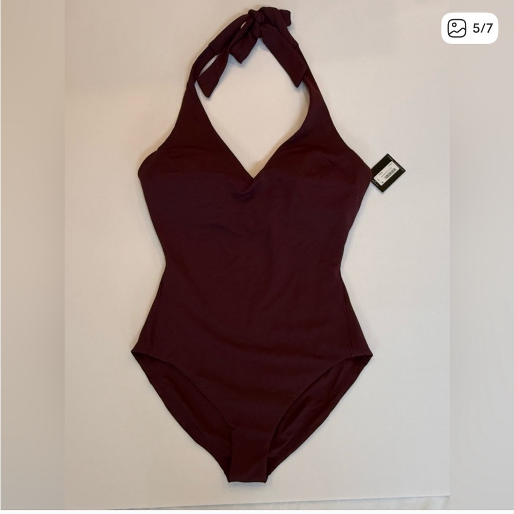 NWT SPANX Halter One-Piece Swimsuit